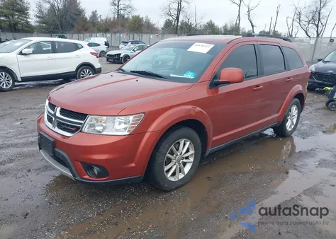 2014 Dodge Journey Sxt from USA, damaged, VIN 3C4PDCBB9ET235655